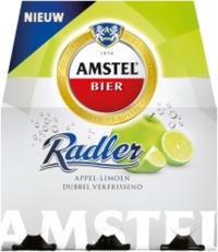 Amstel Radler appel - Limoen  set van 6 flesjes á 0,30 liter